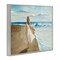 Stupell Industries Walk On The Beach Painting Framed Giclee Art